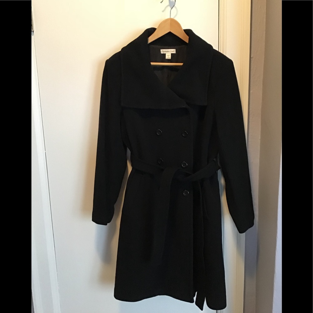 Black Pea Coat